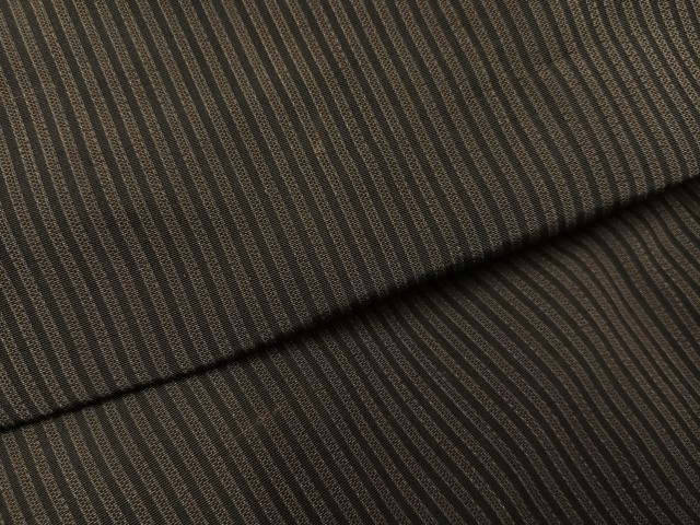 平和屋着物●男性　馬乗り袴　縞　正絹　逸品　AABL7369ph