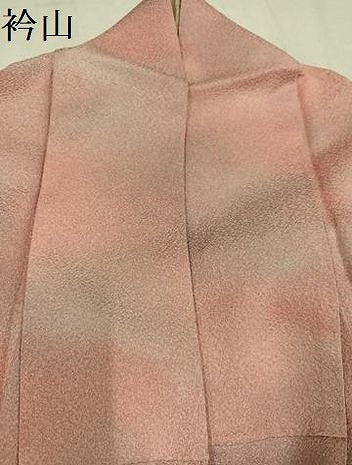 平和屋着物●上質な小紋　霞文　暈し染め　正絹　逸品　AABL7377ph