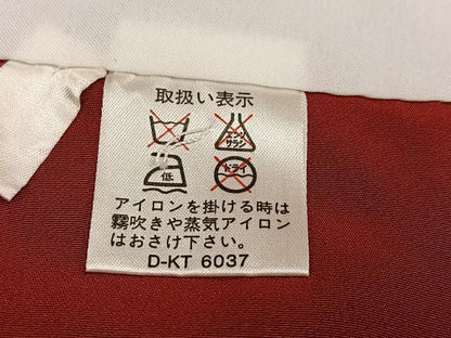 平和屋着物●豪華振袖　駒刺繍　舞桜文　金彩　正絹　逸品　AABL7401ph