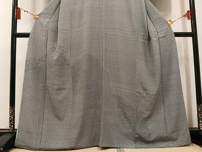 平和屋着物●江戸小紋　訪問着　寄せ小紋柄　正絹　逸品　AABL7407ph