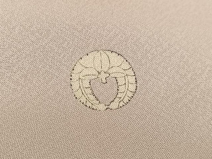 平和屋着物●鎌倉友禅　坂井教人　日本工芸会正会員　色留袖　刺繍　草花文　暈し染め　正絹　逸品　AABL7424ph