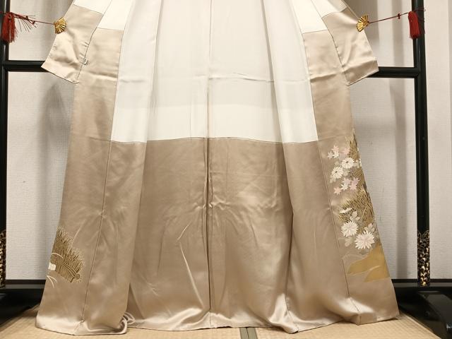 平和屋着物●豪華色留袖　作家物　花車文　松坂屋扱い　正絹　逸品　AABL7441ph
