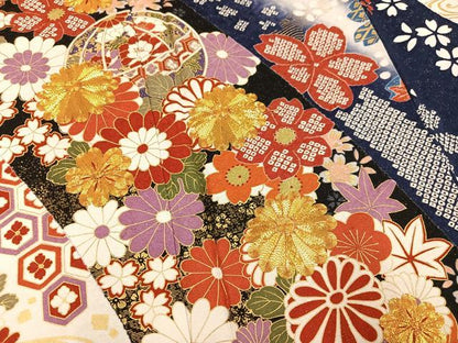 平和屋着物●豪華振袖　絞り　駒刺繍　花毬文　暈し染め　金彩　銀通し地　正絹　逸品　AABL7450ph