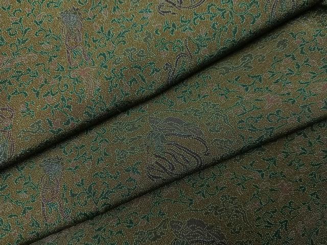 平和屋着物●江戸小紋　花鳥　天女　正絹　逸品　AABL7459ph