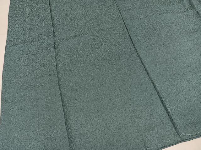 平和屋着物●上質な色無地　千草色　正絹　逸品　未使用　AABL7461ph