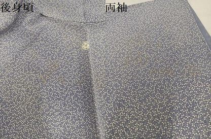 平和屋着物●上質な小紋　花尽くし　正絹　逸品　AABL7478ph