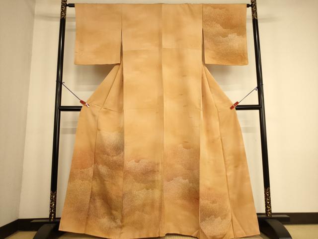 平和屋着物■訪問着　霞文　正絹　逸品　AABL7482br