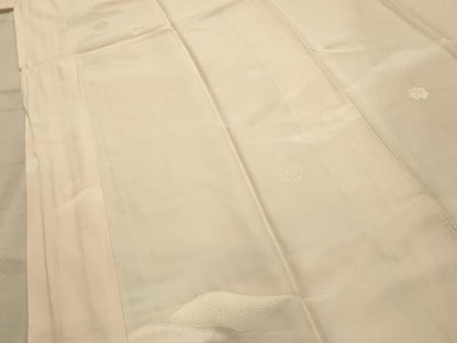 平和屋着物■長襦袢　袷　重ね山風景文　暈し染め　正絹　逸品　AABL7505sx