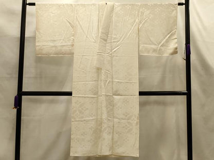 平和屋着物■長襦袢　袷　七宝文　正絹　逸品　AABL7506sx