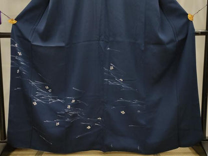 平和屋着物■訪問着　吹き寄せ文　ろうけつ染め　正絹　逸品　AABL7513sx