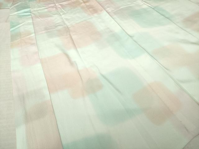 平和屋着物●長襦袢　無双仕立て　色紙重ね文　正絹　逸品　AABL7524ck