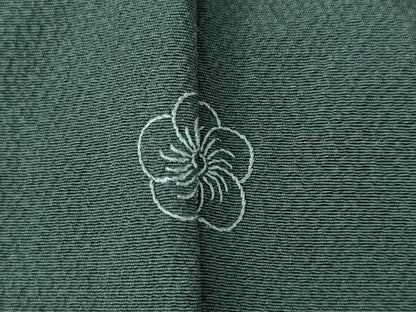 平和屋着物●訪問着　作家物　辻が花　舞花文　暈し染め　正絹　逸品　AABL7533ck