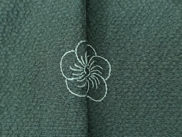 平和屋着物●訪問着　作家物　辻が花　舞花文　暈し染め　正絹　逸品　AABL7533ck