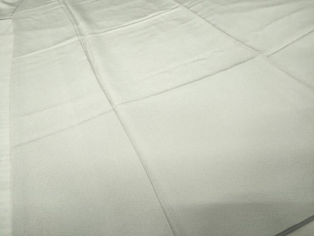 平和屋着物●上質な色無地　茶鼠色　正絹　逸品　AABL7552ck