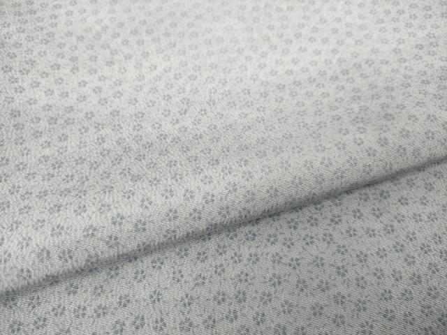 平和屋着物●江戸小紋　小花文　暈し染め　正絹　逸品　AABL7558ck