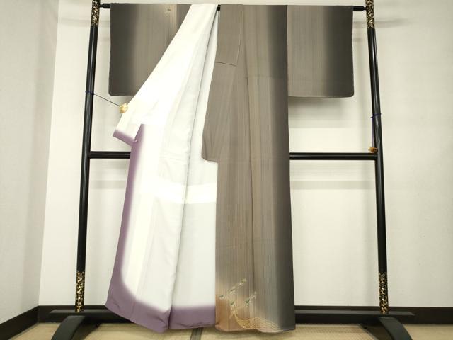 平和屋着物●訪問着　作家物　人物文　さが美扱い　正絹　逸品　未使用　AABL7563ck
