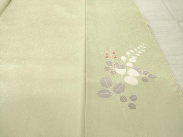 平和屋着物●創業460年・千總　訪問着　駒刺繍　短冊花文　暈し染め　金彩　正絹　逸品　未使用　AABL7601ck
