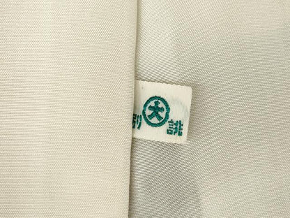 平和屋着物●創業460年・千總　振袖　駒刺繍　鳳凰花文　黒地　金彩　大丸扱い　正絹　逸品　AABL7602ck