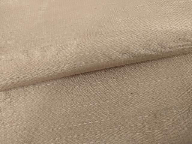 平和屋着物●結城紬　色無地　灰桜色　やまと誂製　正絹　逸品　AABL7699cs
