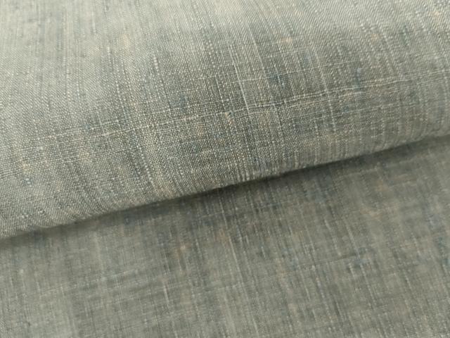 平和屋着物▼男性　紬　霞文　正絹　逸品　AABL7726cs