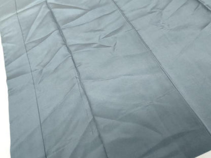 平和屋着物●男性　長襦袢　袷　手描き　立波風景松文　金彩　正絹　逸品　未使用　AABL7741cs