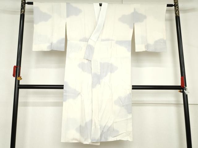 平和屋着物●長襦袢　袷　雲取り文　正絹　逸品　AABL7743cs