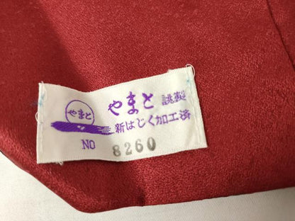 平和屋着物●豪華振袖　舞桜文　暈し染め　黒地　やまと誂製　正絹　逸品　AABL7748cs