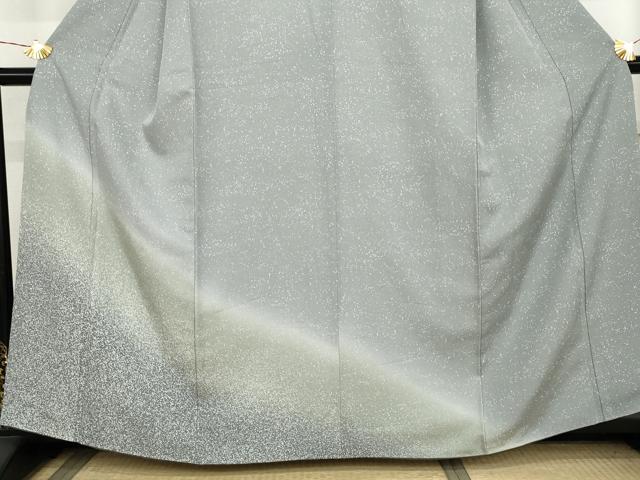 平和屋着物●訪問着　霞文　暈し染め　正絹　逸品　AABL7752cs
