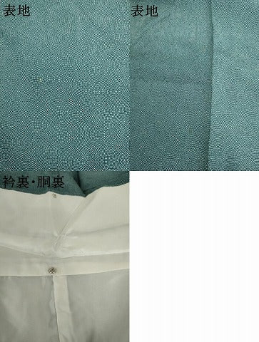 平和屋着物●江戸小紋　鮫小紋柄　正絹　逸品　AABL7764cs