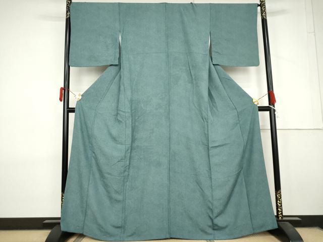 平和屋着物●江戸小紋　鮫小紋柄　正絹　逸品　AABL7764cs