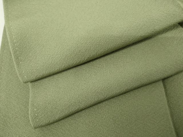 平和屋着物●上質な色無地　柳染色　正絹　逸品　AABL7775cs