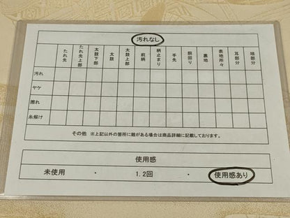 平和屋着物◎両面　全通柄袋帯　女人文　金糸　AABL7823ou