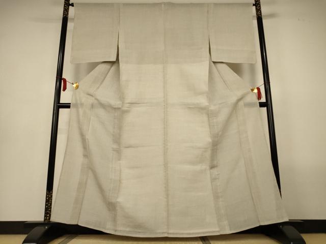 平和屋着物＊夏物　越後上布　蚊絣　苧麻　逸品　AABL7845jd