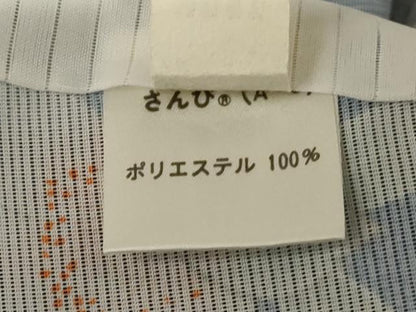 平和屋着物＊夏物　小紋　絽　草花文　高島屋扱い　さんび謹製　洗える着物　AABL7851jd