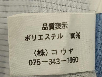 平和屋着物＊夏物　小紋　絽　雪輪重ね文　洗える着物　AABL7862jd