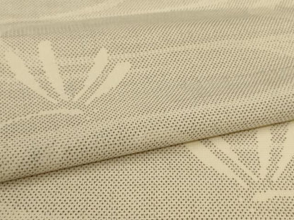 平和屋着物＊夏物　本場大島紬　夏大島　白大島　勝虫　流水文　正絹　逸品　AABL7934jd