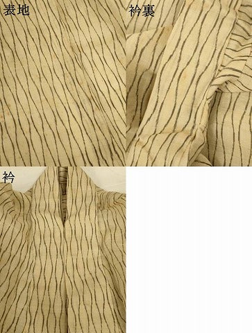 平和屋着物＊夏物　上布　立涌文　麻　逸品　AABL7944jd