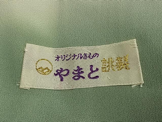 平和屋着物●上質な小紋　縞　やまと誂製　逸品　未使用　AABL8009fy