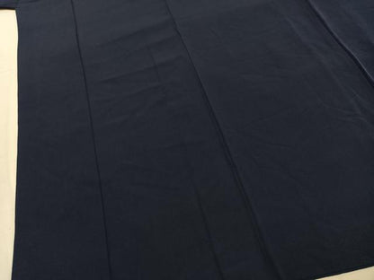 平和屋着物●上質な色無地　留紺色　やまと誂製　正絹　逸品　AABL8023fy