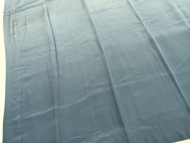 平和屋着物●男性　長襦袢　袷　手描き　富士山　枝松文　暈し染め　金彩　正絹　逸品　AABL8077fy