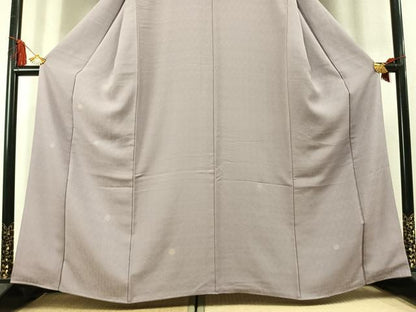 平和屋着物●豪華色留袖　寿光織　蝶尽くし　金銀糸　正絹　逸品　AABL8083fy