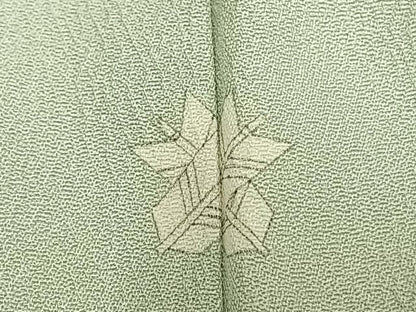 平和屋着物●訪問着　風景文　暈し染め　金彩　正絹　逸品　AABL8094fy