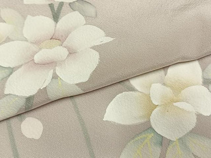 平和屋着物●訪問着　枝花文　暈し染め　正絹　逸品　AABL8099fy