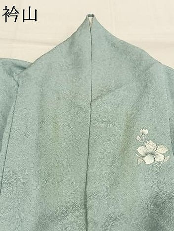 平和屋着物●訪問着　草花文　暈し染め　金彩　やまと誂製　正絹　逸品　AABL8100fy