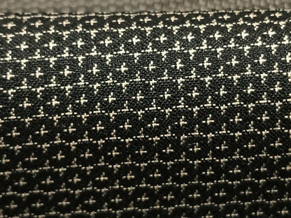 平和屋着物●男性　紬　アンサンブル　100亀甲　総詰め　正絹　逸品　未使用　AABL8135fy