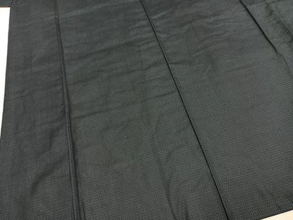 平和屋着物●男性　紬　100亀甲　総詰め　正絹　逸品　AABL8191fy