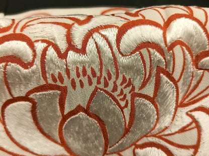 平和屋着物●豪華黒留袖　刺繍　乱菊　銀彩　正絹　逸品　AABL8203fy