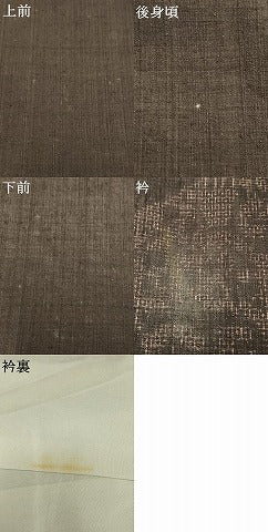 平和屋着物●本場結城紬　重要無形文化財　100亀甲　飛び亀甲柄　色紙花文　奥順謹製　証紙付き　正絹　逸品　AABL8206fy
