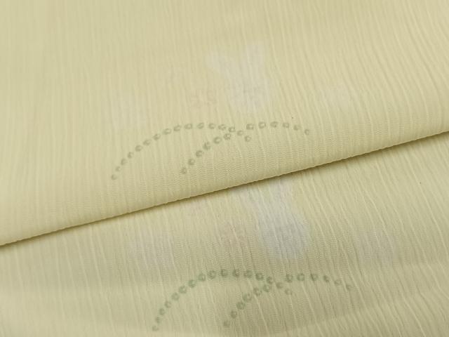 平和屋着物●長襦袢　単衣　兎花文　洗える着物　AABL8241fy