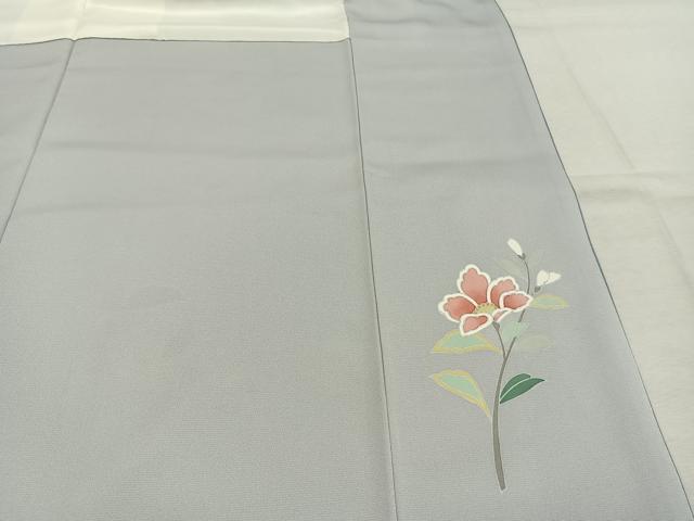 平和屋着物●訪問着　枝花文　暈し染め　金彩　正絹　逸品　AABL8247fy